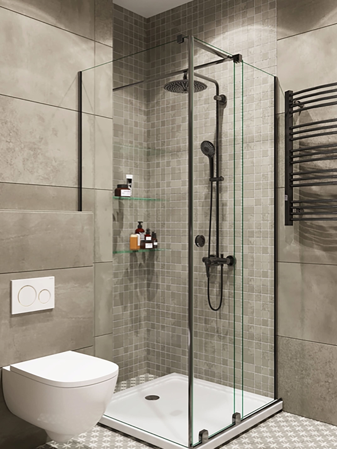 Типовой дизайн-проект однокомнатной квартиры ЖК «Королев»